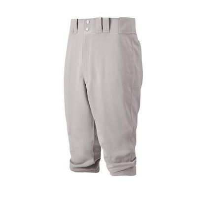 Youth Mizuno Short Pant. White, Grey.