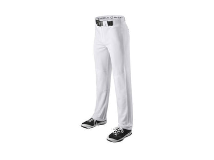 Evoshield Men's Salute Open Bottom Baseball Pants. White and Grey.