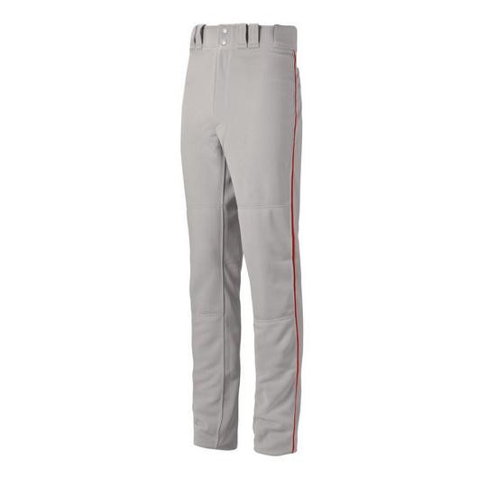 Mizuno Pro Piped Full Length Pant Youth and Adult Pants.