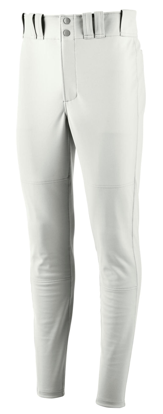 Mizuno Pro Tapered Adult Pant. White, Black, Charcoal, Grey.